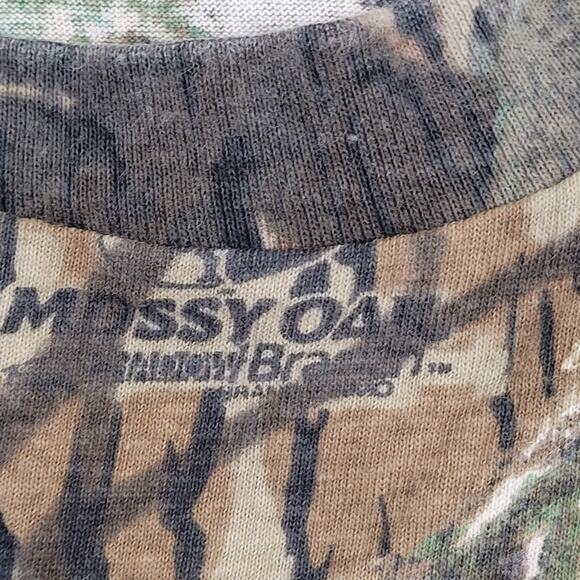 Vintage Mossy-Oak Camo Shirt 2XL 25x28 Shadow-Branch Timber - Picture 5 of 11